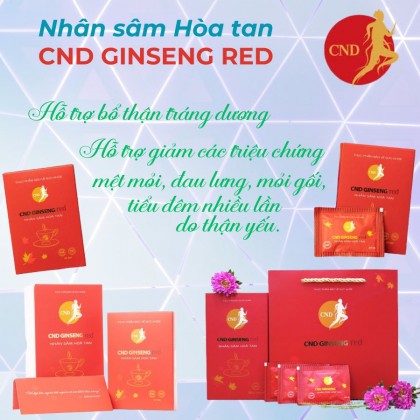 Nhân sâm Hòa tan CND GINSENG RED
