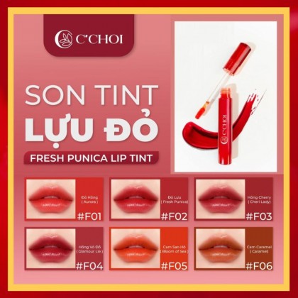 Son Tint Lựu Đỏ C'Choi