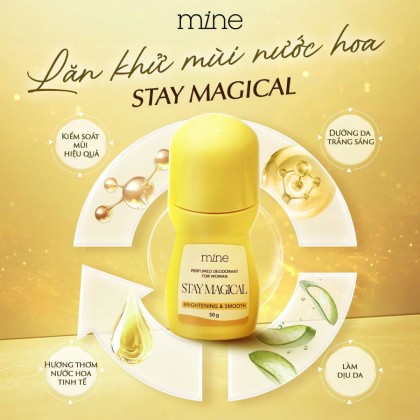LĂN KHỬ MÙI NƯỚC HOA MINE STAY MAGICAL