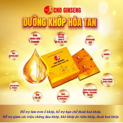 Dưỡng Khớp Hòa Tan CND GINSENG