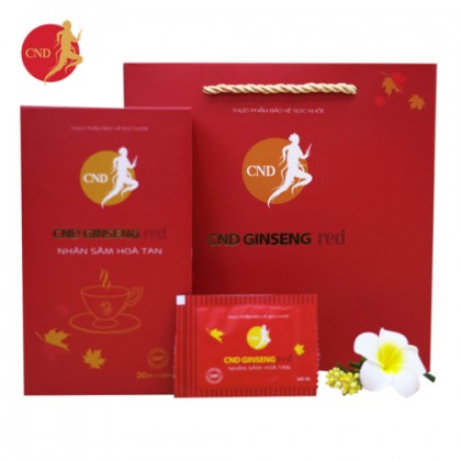 Thực phẩm bảo vệ sức khỏe CND GINSENG Red Nhân sâm hòa tan (hộp 30 gói)