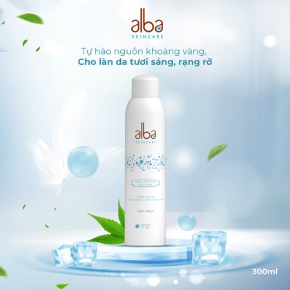 Xịt khoáng chăm sóc da Alba 300ml