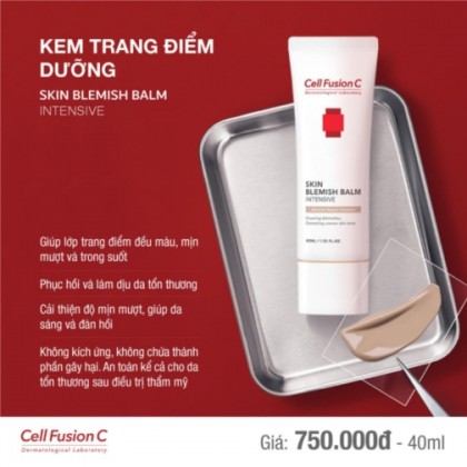 Cell Fusion C Expert - Kem trang điểm dưỡng Skin Blemish Balm Intensive