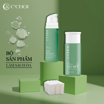 Bộ sản phẩm làm sạch da C’Choi