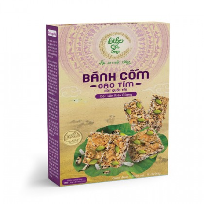 Bánh cốm gạo xốt quốc yến
