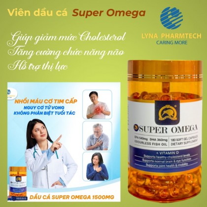 Viên dầu cá Super Omega